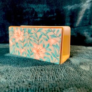 Vintage Otagiri Ceramic Floral Desk Top Letter / Napkin Holder Japan